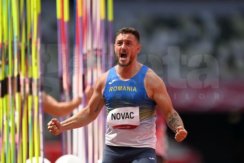 Sulițașul român Alexandru Novac  s-a calificat în finala olimpică de la Tokyo // FOTO: Raed Krishan