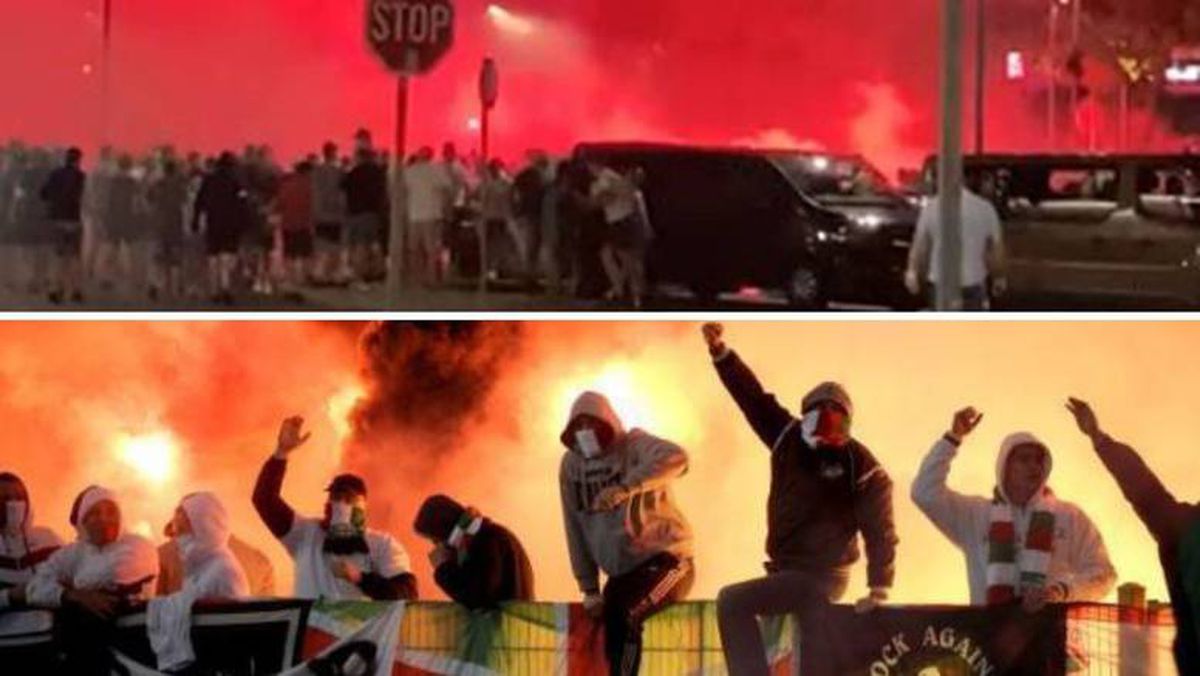 Haos în Liga Campionilor! Ciocnire violentă între cele două galerii: „Horror! A fost ca un Armageddon"