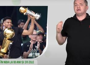 5 minute de sport olimpic - Giannis Antetokounmpo, eroul din NBA
