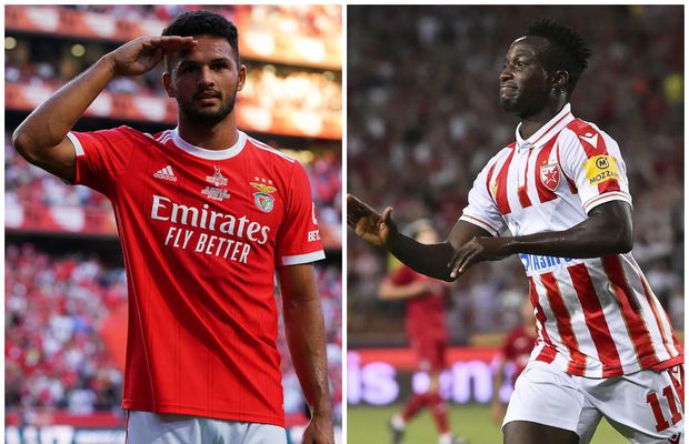 Doi cu hattrick, jucătorii momentului în Ligă! Urmașul lui Nunez la Benfica și copia lui Romario la Steaua Roșie!