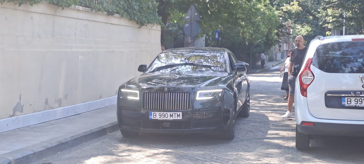 Gigi Becali - Rolls Royce Badge