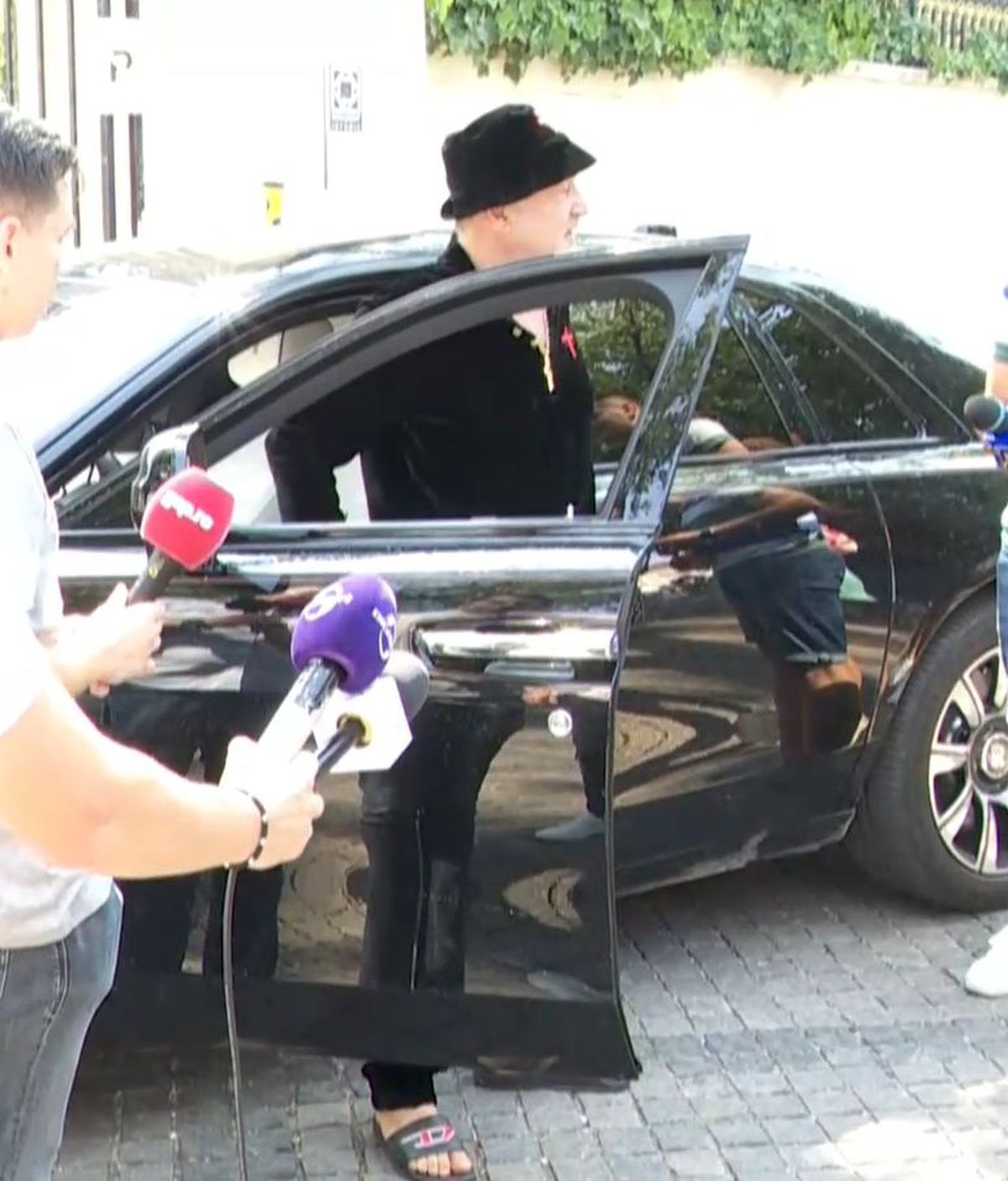 Gigi Becali - Rolls Royce Badge