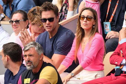 Tom Brady, alături de la Jelena Djokovic, la Roland Garros 2021, foto: Imago