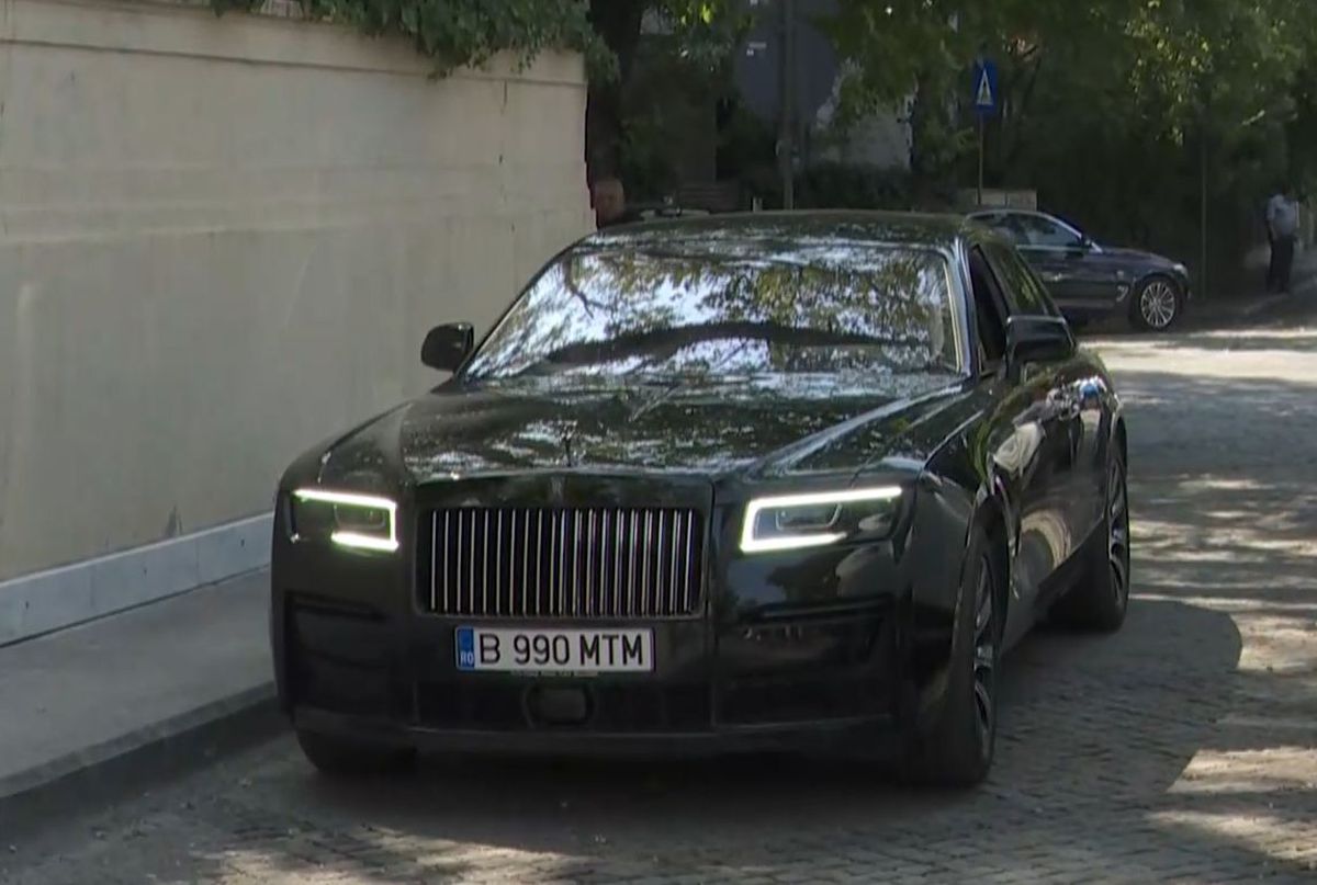 Gigi Becali - Rolls Royce Badge