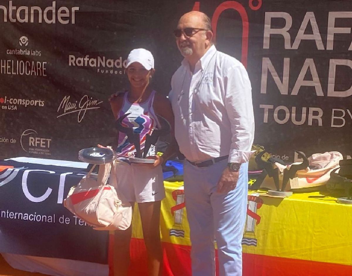 Sofia Elena Tatu, campioană națională la tenis în Spania