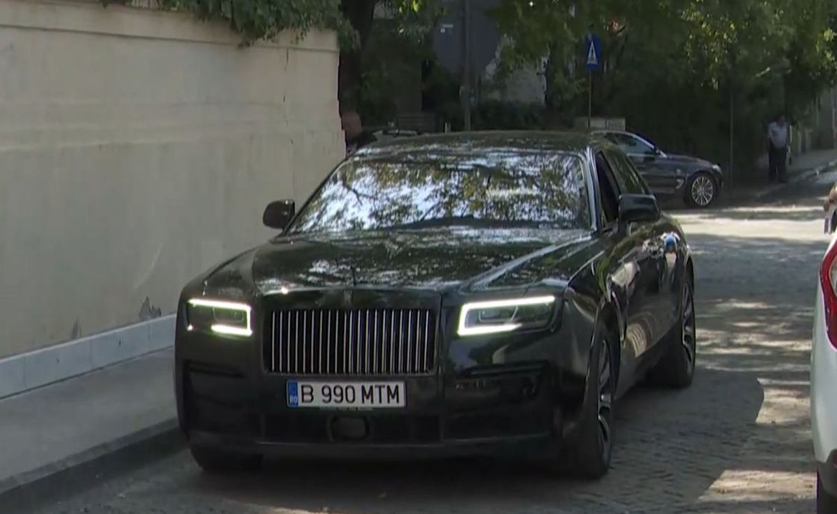 Gigi Becali - Rolls Royce Badge