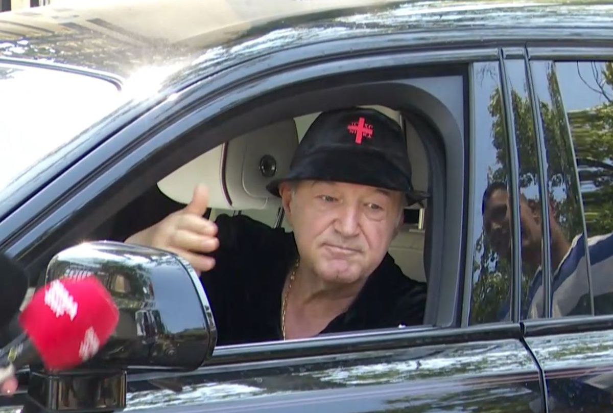 Gigi Becali - Rolls Royce Badge