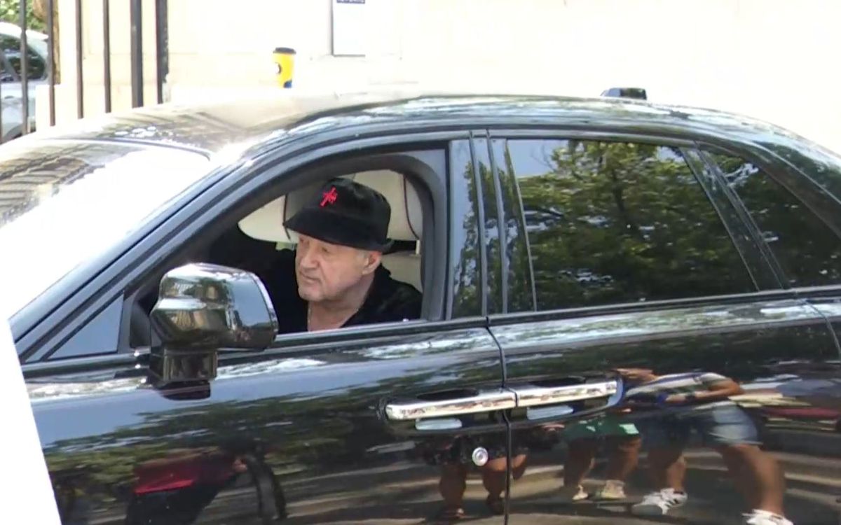 Gigi Becali - Rolls Royce Badge