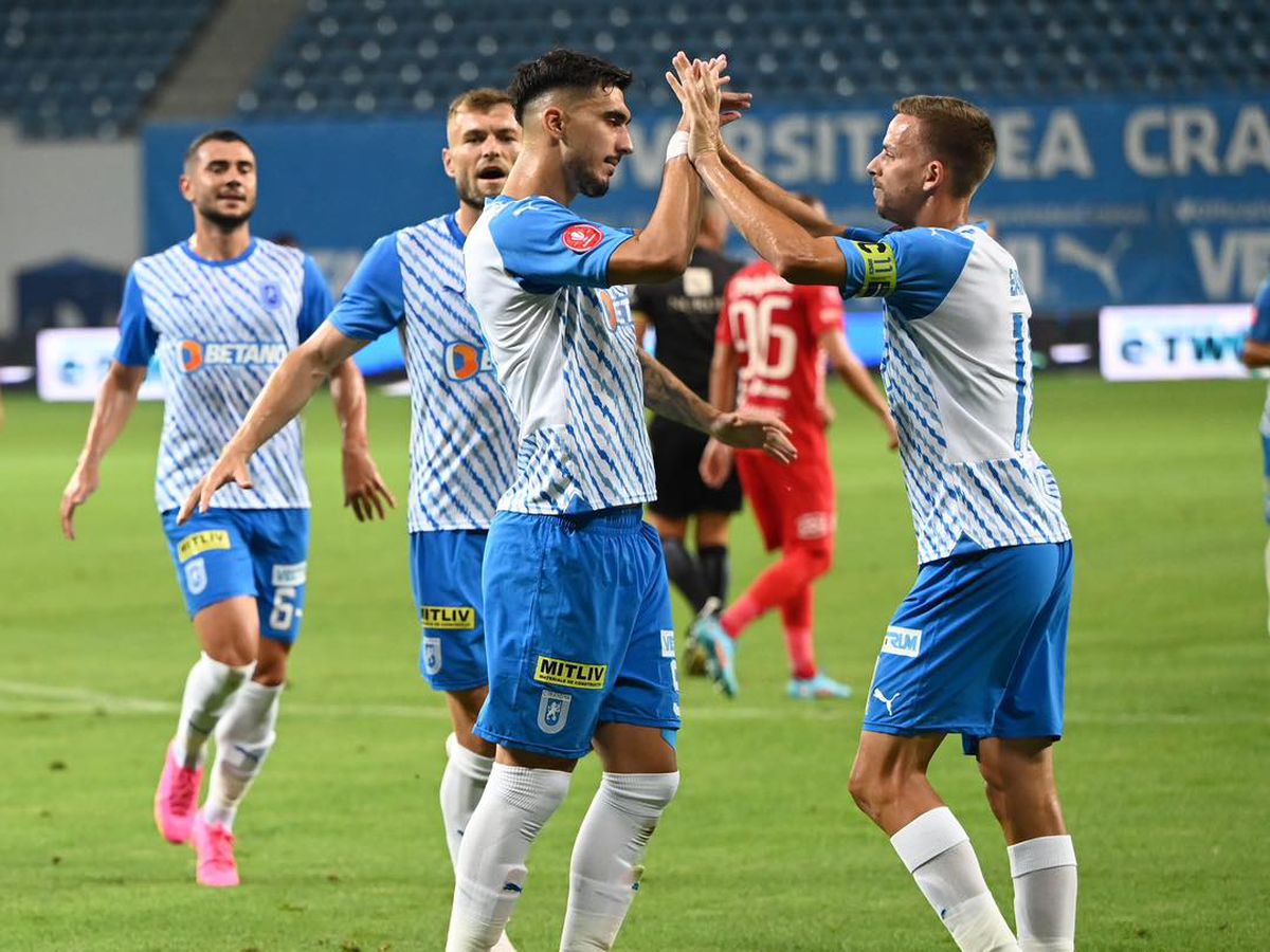 CSU Craiova - Hermannstadt, 4 august 2023 / FOTO: Facebook @UCVOficial