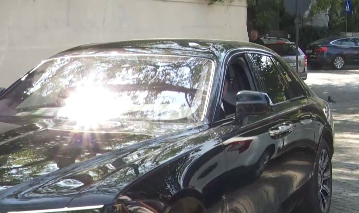 Gigi Becali - Rolls Royce Badge