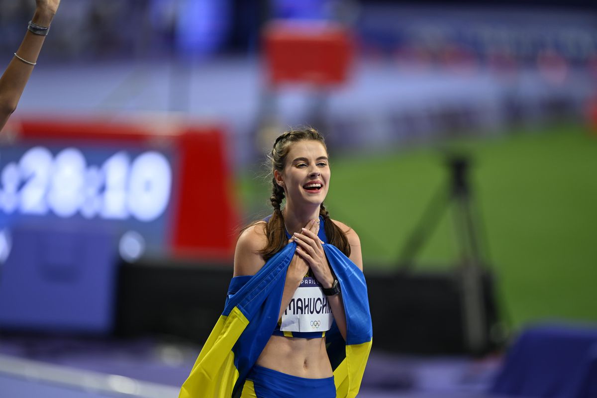 Yaroslava Mahuchikh a câștigat medalia de aur la săritura în înălțime