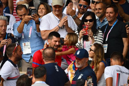 Novak Djokovic, sărbătorin alături de famlie FOTO: Raed Krishan (Gazeta Sporturilor)