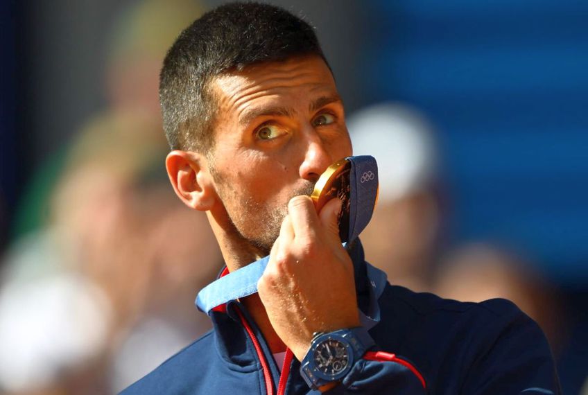 Novak Djokovic, suprem la Jocurile Olimpice! A cucerit medalia de aur, singura distincție majoră pe care n-o câștigase / FOTO: Raed Krishan (Gazeta Sporturilor)