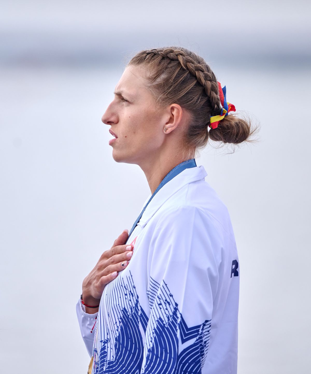 Chipurile de aur ale campioanelor de la Paris » Fotoreporterul GSP le-a captat pe podium în momentele de maximă emoție