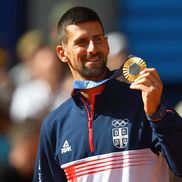 Novak Djokovic, suprem la Jocurile Olimpice! A cucerit medalia de aur, singura distincție majoră pe care n-o câștigase / FOTO: Raed Krishan (Gazeta Sporturilor)