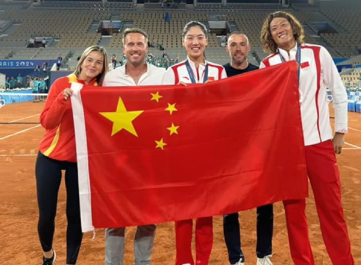 Julia Moldovan, fizioterapeuta chinezului Zhizhen Zhang, debutant la Australian Open