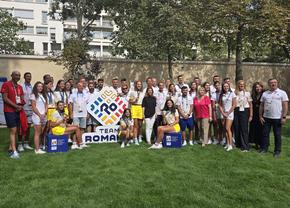 Canotorii medaliați la Jocurile Olimpice de la Paris au fost onorați la Ambasada României » Cuvântul cel mai des rostit: mândrie