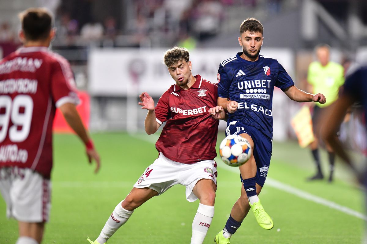 Rapid - FC Botoșani, cadre din meci // Cristi Preda (GSP)