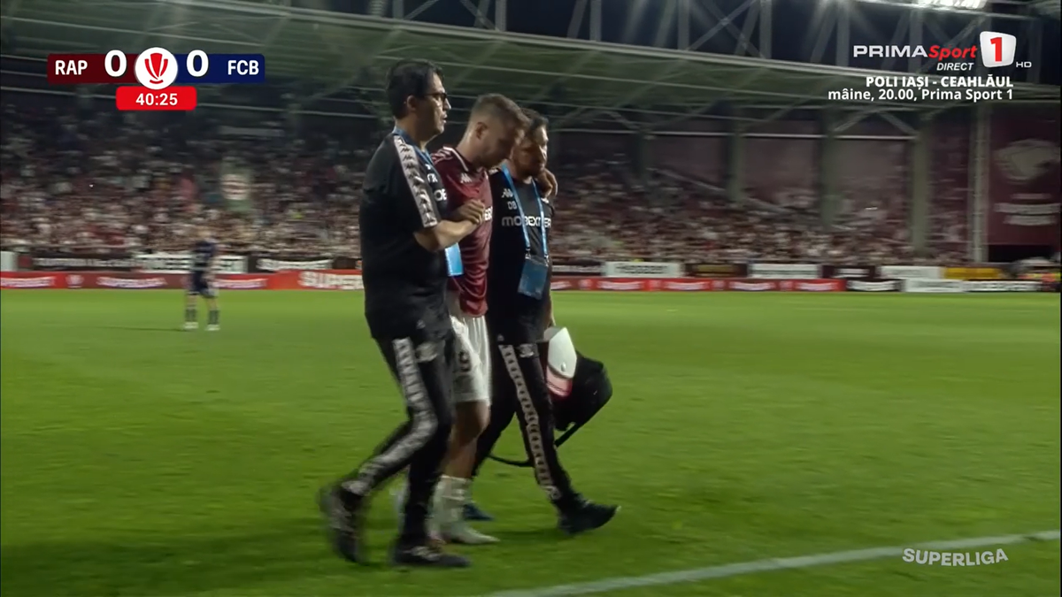 Când va reveni Răzvan Onea, accidentat cu FC Botoșani