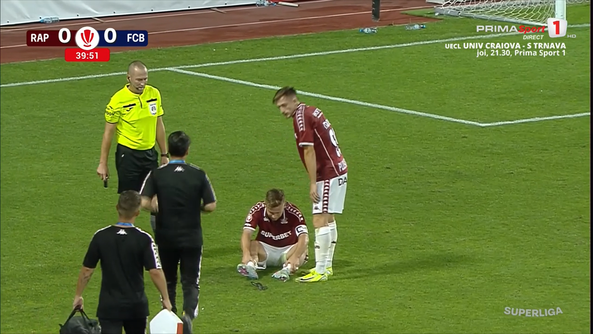 Când va reveni Răzvan Onea, accidentat cu FC Botoșani