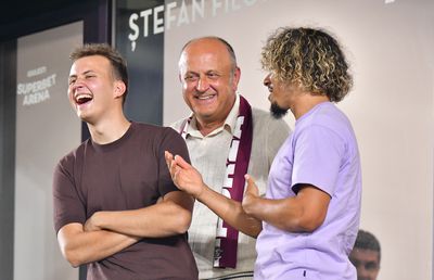 Revenire surpriză lângă Dan Șucu la meciul Rapidului: unul dintre cei mai iubiți jucători, în tribune la meciul cu Botoșani