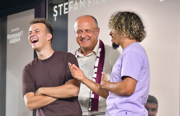 Revenire surpriză lângă Dan Șucu la meciul Rapidului: unul dintre cei mai iubiți jucători, în tribune la meciul cu Botoșani