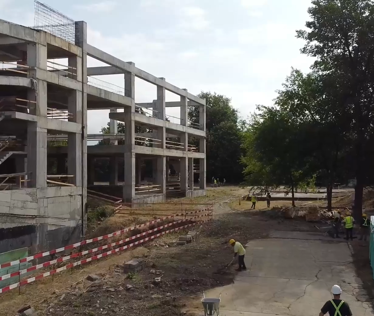 Au început lucrările la patinoarul „Mihai Flamaropol”