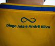 Chipurile lui Diogo Jota și Andre Silva au apărut pe tricourile lui Gondomar