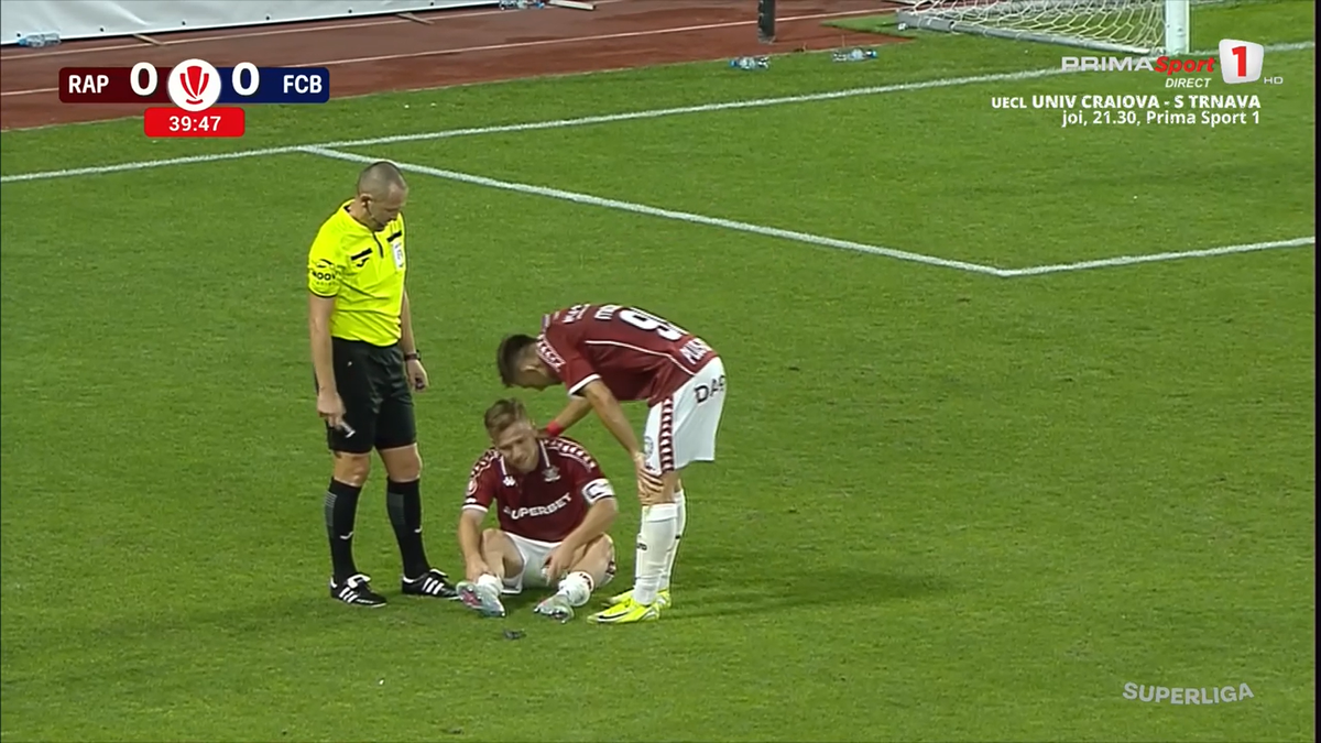 Când va reveni Răzvan Onea, accidentat cu FC Botoșani