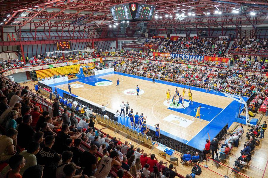 Scandal uriaș după meciul de baschet dintre Macedonia de Nord și România » Al 3-lea partid al țării cere demisii, după scandările xenofobe și rasiste