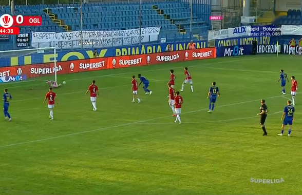 Ultrașii de la Oțelul Galați, în război cu conducerea » Ce banner au afișat la meciul cu Unirea Slobozia