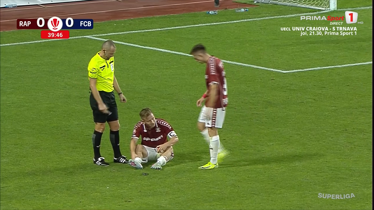 Când va reveni Răzvan Onea, accidentat cu FC Botoșani