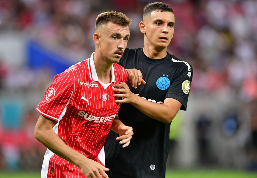 Nikita Stoinov, în tricoul lui Dinamo / FOTO: Gazeta Sporturilor A fugit de război pentru a semna cu Dinamo: „Trebuie să fii în buncăr, să aștepți acolo 1-2 ore”