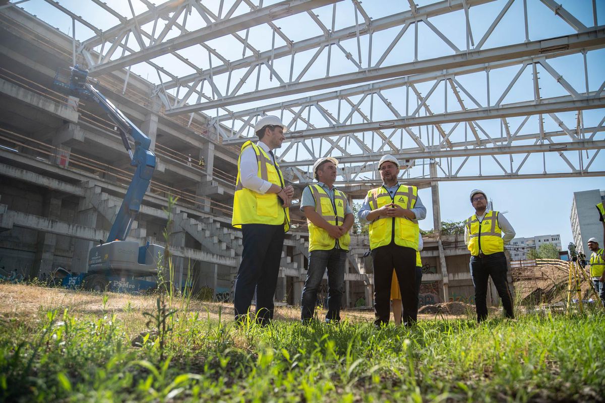 Au început lucrările la proiectul uitat al Bucureștiului » Conferință din șantier: „Va fi gata la finalul anului 2026!”