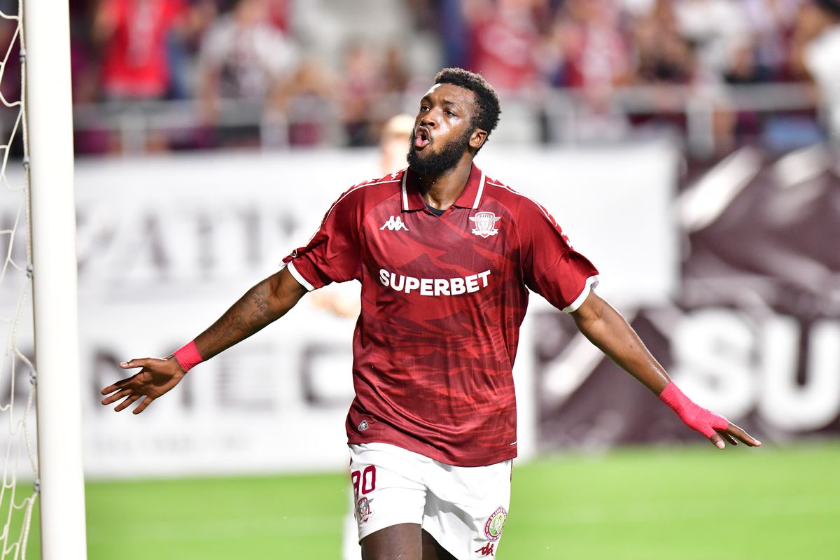 MVP-ul partidei Rapid - Botoșani, Antoine Baroan, monument de sinceritate la interviul după meci: „Sunt la 60 la sută din potențial. Am avut noroc”