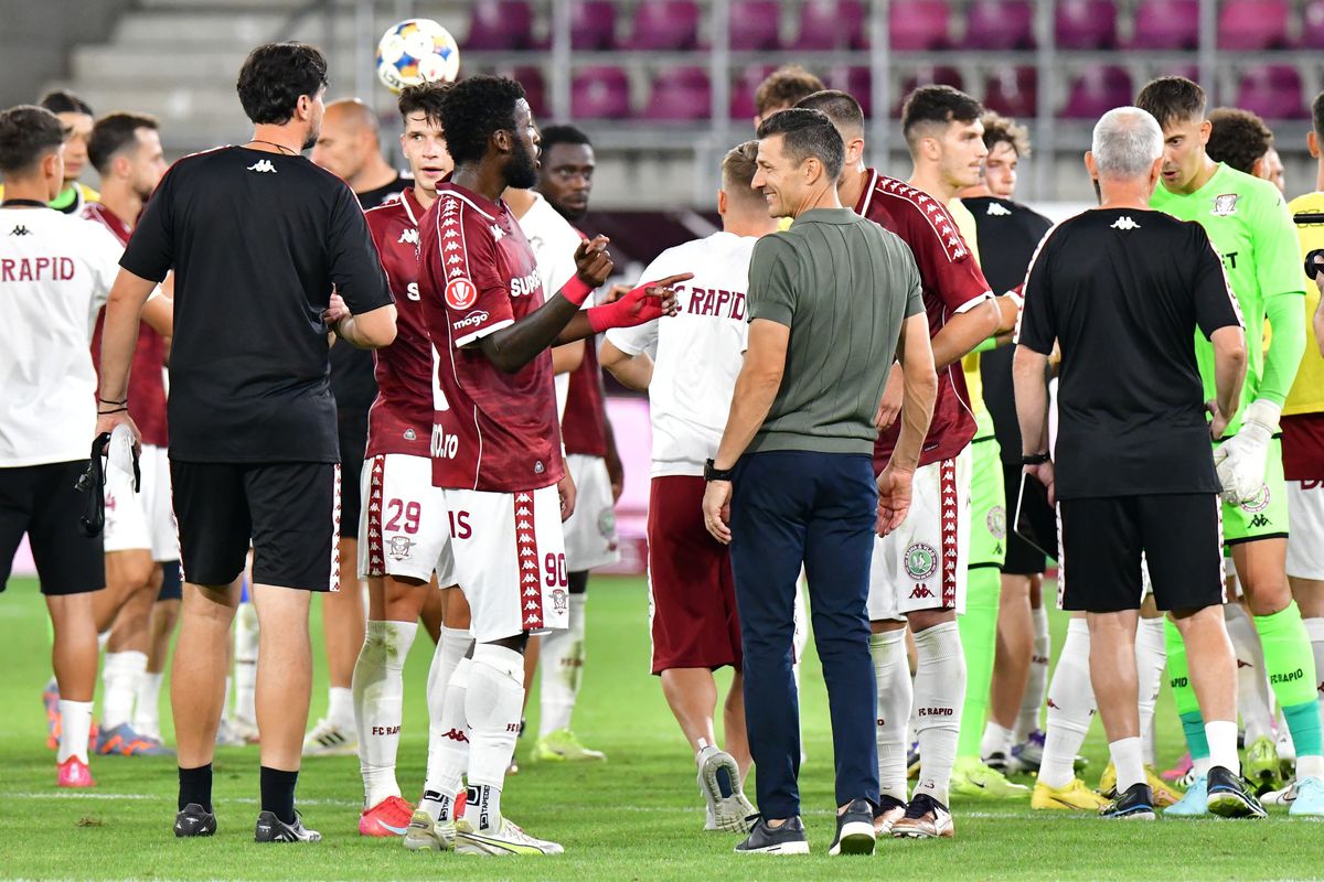 Rapid - FC Botoșani, cadre din meci // Cristi Preda (GSP)