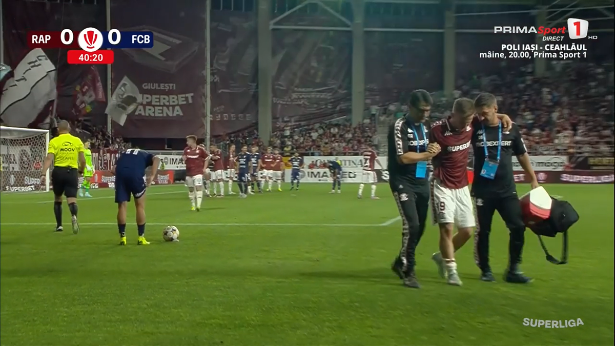 Când va reveni Răzvan Onea, accidentat cu FC Botoșani