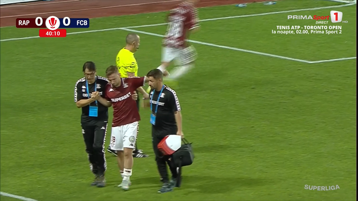 Când va reveni Răzvan Onea, accidentat cu FC Botoșani