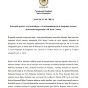 Comunicatul care reclamă neregulile din interiorul federațiilor