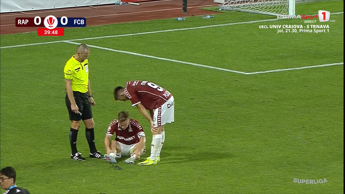 Când va reveni Răzvan Onea, accidentat cu FC Botoșani