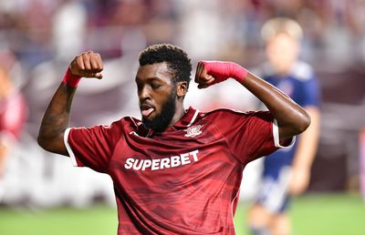 MVP-ul partidei Rapid - Botoșani, Antoine Baroan, monument de sinceritate la interviul după meci: „Sunt la 60 la sută din potențial. Am avut noroc”