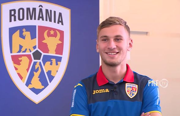 ROMÂNIA U21 // VIDEO Denis Drăguș vrea să joace finala EURO 2021: „Suntem printre favoriți”