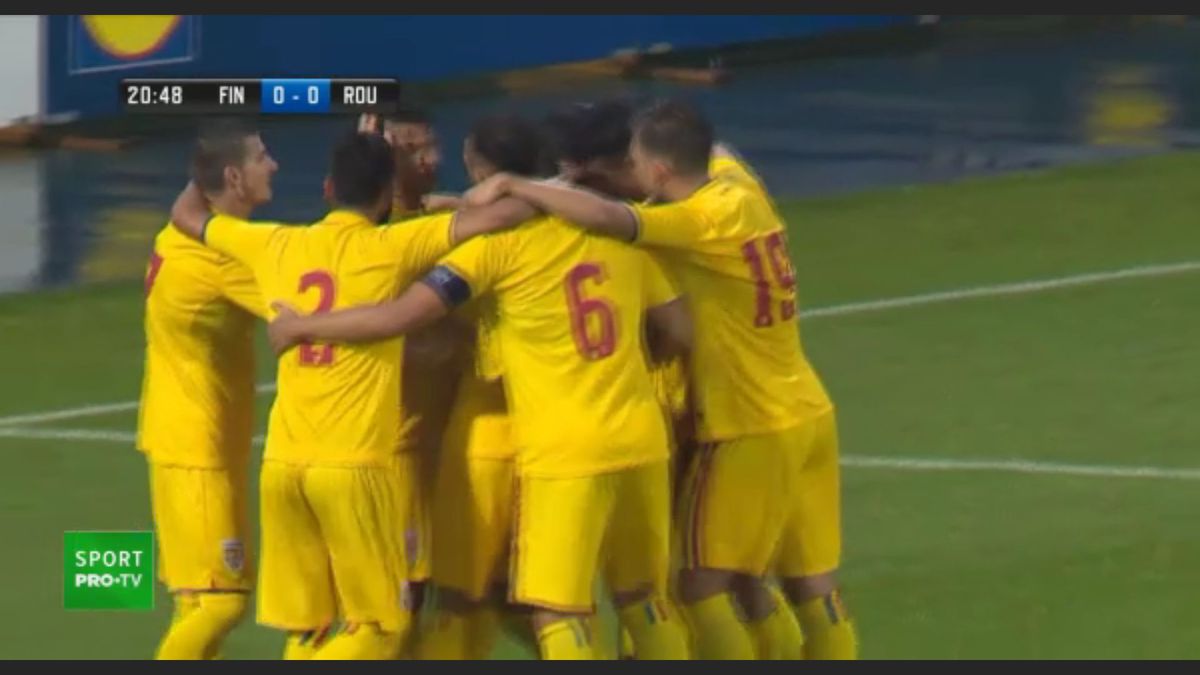 FINLANDA U21 - ROMÂNIA U21 1-3. Adrian Mutu, discurs de lider: „Acolo unde nu au ajuns cu picioarele, au ajuns cu inima!”