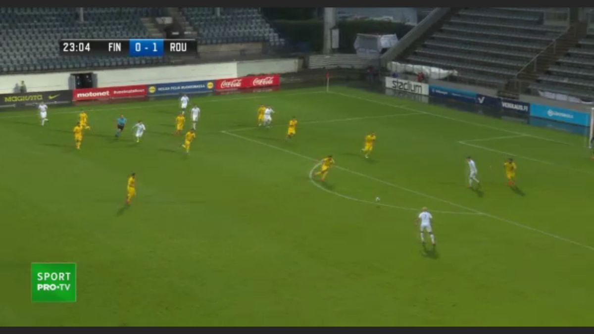 FINLANDA U21 - ROMÂNIA U21 1-3 » Adrian Mutu, debut victorios ca selecționer! Cum arată clasamentul în grupa „tricolorilor”