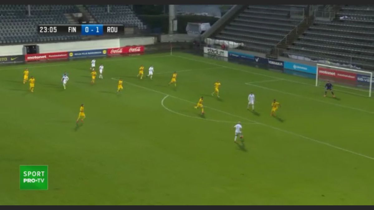 FINLANDA U21 - ROMÂNIA U21 1-3 » Adrian Mutu, debut victorios ca selecționer! Cum arată clasamentul în grupa „tricolorilor”