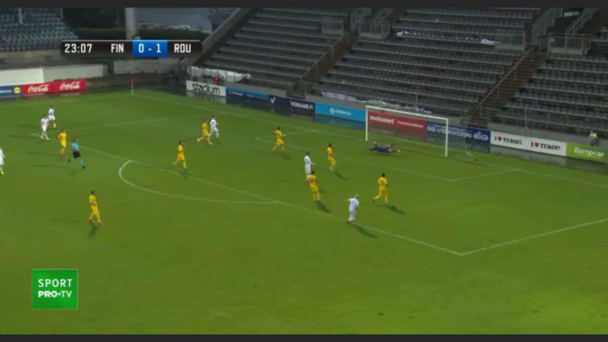 FINLANDA U21 - ROMÂNIA U21 1-3. Adrian Mutu, discurs de lider: „Acolo unde nu au ajuns cu picioarele, au ajuns cu inima!”