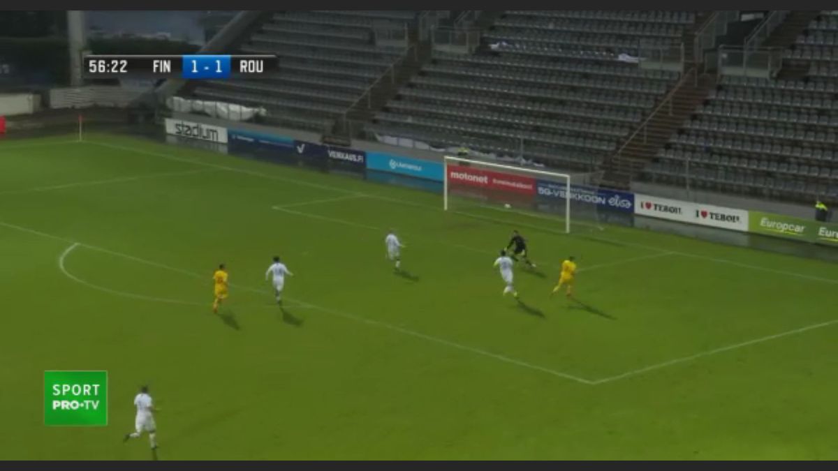 FINLANDA U21 - ROMÂNIA U21 1-3 » Adrian Mutu, debut victorios ca selecționer! Cum arată clasamentul în grupa „tricolorilor”