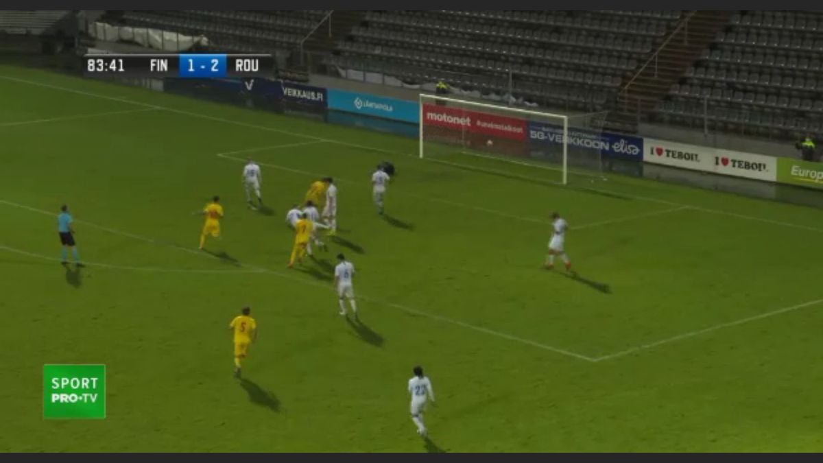 FINLANDA U21 - ROMÂNIA U21 1-3 » Adrian Mutu, debut victorios ca selecționer! Cum arată clasamentul în grupa „tricolorilor”
