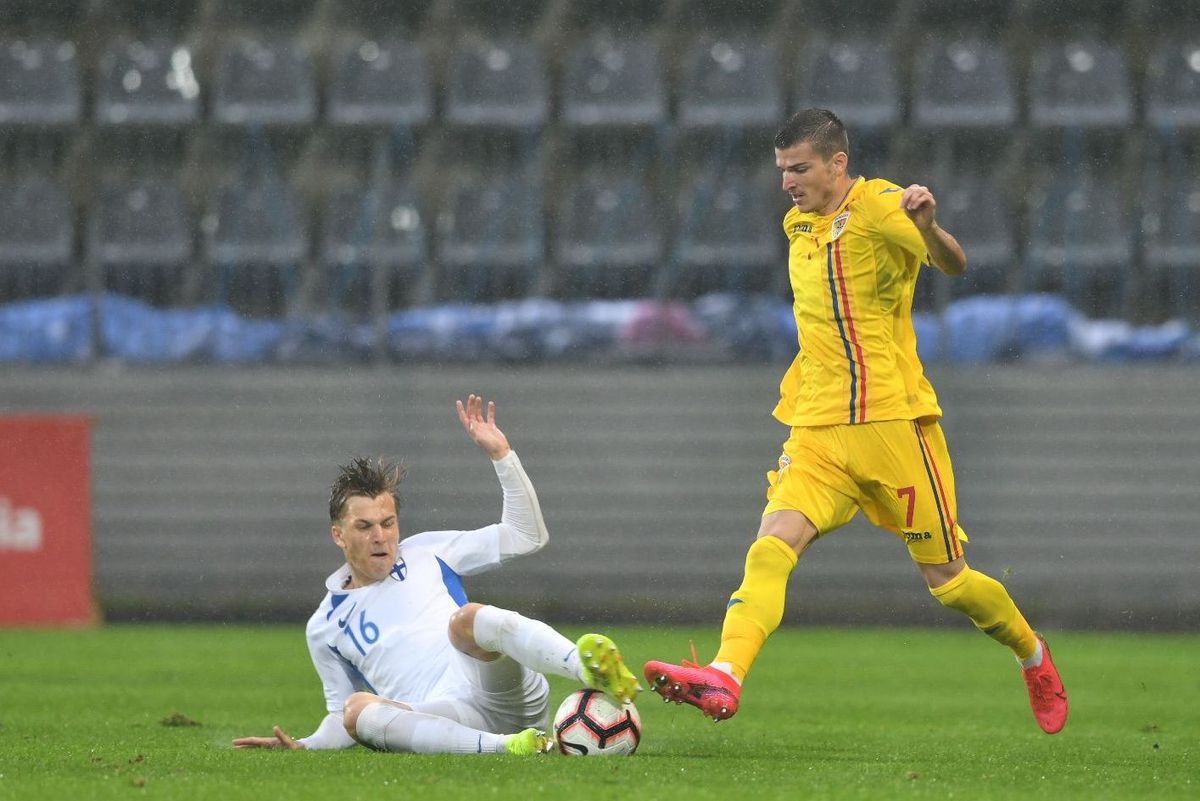 FINLANDA U21 - ROMÂNIA U21 1-3 » Adrian Mutu, debut victorios ca selecționer! Cum arată clasamentul în grupa „tricolorilor”