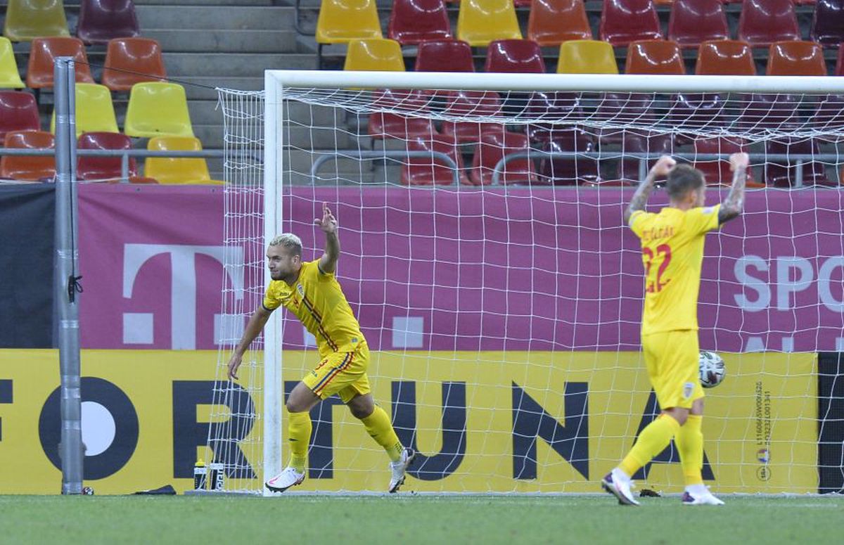 ROMÂNIA - IRLANDA DE NORD 1-1 » Tricolorii au luat gol pe final, în superioritate numerică. Clasamentul după prima rundă
